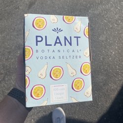 Main Street Market - Food and Liquor - Plant Botanical Vodka Seltzer - PassionFruit Pear Seltzer!! So dang good