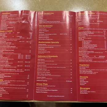 Quattro Formaggi - Menu Jan 2024 - Italian Near Me - Alexandria, Virginia