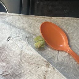 Celery chunk in my acai bowl!