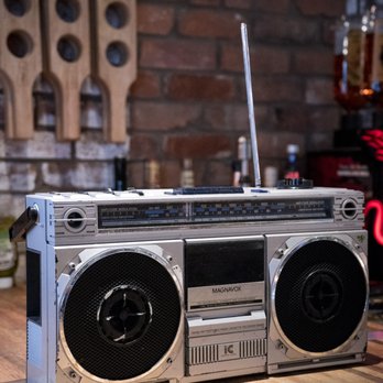 Ground Burger Bar - Vintage boom box - Burgers Near Me - Newmarket, Ontario Ground Burger Bar - Vintage boom box - Burgers Near Me - Newmarket, Ontario