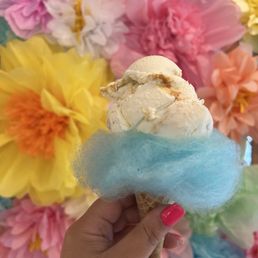 Cotton cloud cone