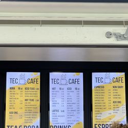 TEC-Cafe - menu