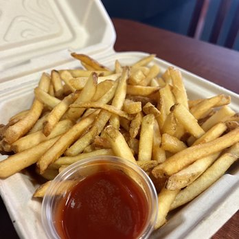 The Standing Room - French Fries (Regular) - perfectly fried and salted. Not greasy. Delicious! - Burgers Near Me - Torrance, California The Standing Room - French Fries (Regular) - perfectly fried and salted. Not greasy. Delicious! - Burgers Near Me - Torrance, California