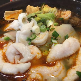 A+ Hong Kong Kitchen - Seafood mala tang. So effing spicy!! - Cantonese Near Me - Seattle, Washington A+ Hong Kong Kitchen - Seafood mala tang. So effing spicy!! - Cantonese Near Me - Seattle, Washington