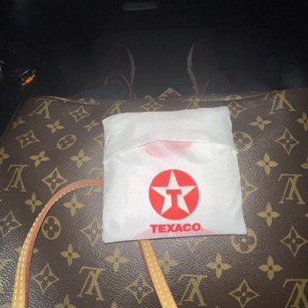 Manoa Service Texaco - Reusable bag folded up in a pouch - Gas Stations Near Me - Honolulu, Hawaii