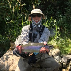Idaho Angling Services - Another large Rainbow