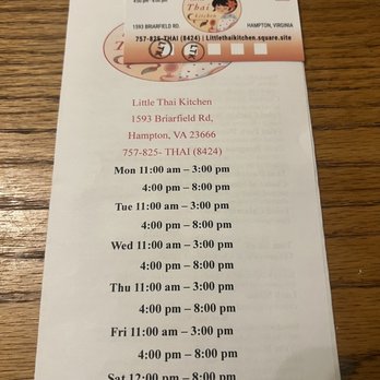 Little Thai Kitchen - Thai Near Me - Hampton, Virginia