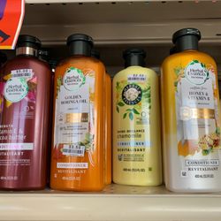 Big Lots - 4 conditioners- 3 different prices and 1 not marked