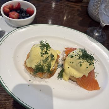 Sadelle's - Salmon Benedict ($32) - Breakfast & Brunch Near Me - Las Vegas, Nevada