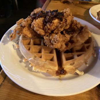 The Black Cow - Chicken and waffles - American Near Me - Columbus, Georgia The Black Cow - Chicken and waffles - American Near Me - Columbus, Georgia