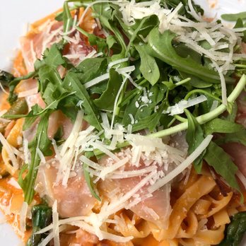 Bistro Uno - Tagliatelle with green asparagus and Parma ham / mit grünem Spargel und Parmaschinken - Italian Near Me - Hamburg, HH Bistro Uno - Tagliatelle with green asparagus and Parma ham / mit grünem Spargel und Parmaschinken - Italian Near Me - Hamburg, HH