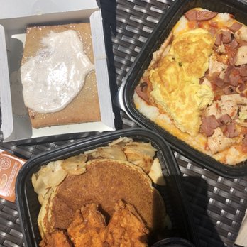 Iron Rooster - Chicken and Pancakes, Big Brunch Bowl, Brown Sugar RoosTart (to go) - American Near Me - Baltimore, Maryland