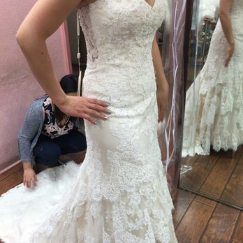 Joy - Gorgeous top of the dress, but didn't like the bottom so much. - Bridal Near Me - Los Angeles, California Joy - Gorgeous top of the dress, but didn't like the bottom so much. - Bridal Near Me - Los Angeles, California