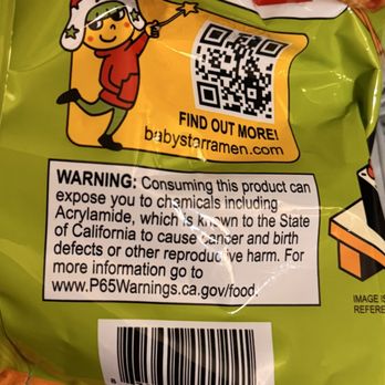 Daiso - Warning ingredients acrylamide which can cause cancer and birth defects - Department Stores Near Me - Miami Gardens, Florida Daiso - Warning ingredients acrylamide which can cause cancer and birth defects - Department Stores Near Me - Miami Gardens, Florida