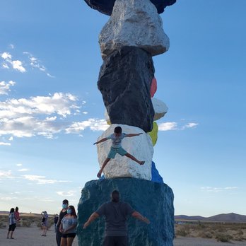 Seven Magic Mountains - Public Art Near Me - Las Vegas, Nevada