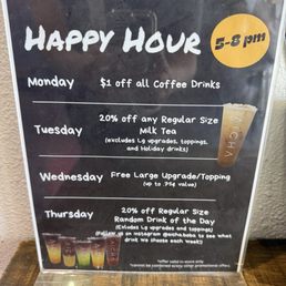 Happy Hour specials Happy Hour specials