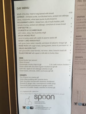 Menu photo 6 Spoon Edinburgh, EDH Menu photo 6 Spoon Edinburgh, EDH