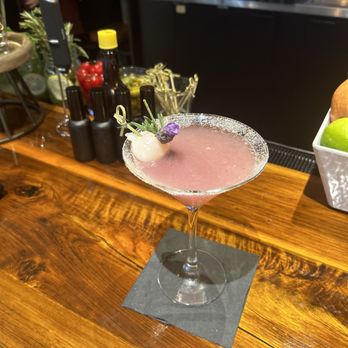 Fireside Tavern - Blueberry leche martini. - Bars Near Me - Costa Mesa, California