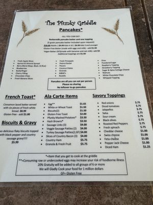 Menu photo 4 The Pfunky Griddle Nashville, TN Menu photo 4 The Pfunky Griddle Nashville, TN