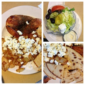 Paul's Place - Greek chicken dinner with feta fries - Diners Near Me - Anaheim, California