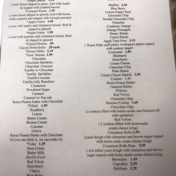 Tommy's - Menu - Bakeries Near Me - Macon, Georgia Tommy's - Menu - Bakeries Near Me - Macon, Georgia