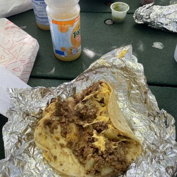 Loli's Cafe - Picadillo Taco (Loaded) - Mexican Near Me - San Marcos, Texas