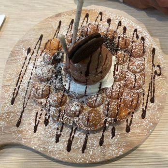 UC Dessert - J10. Oreo Egg Puff with Ice Cream - Desserts Near Me - Oakland, California