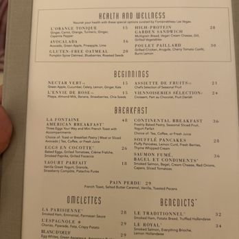 La Fontaine - Breakfast & Brunch Near Me - Las Vegas, Nevada La Fontaine - Breakfast & Brunch Near Me - Las Vegas, Nevada
