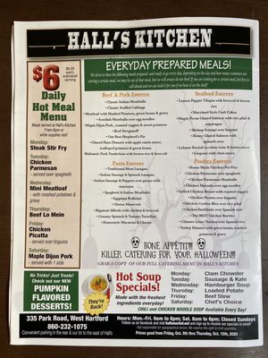 Menu photo 3 Hall's Kitchen West Hartford, CT Menu photo 3 Hall's Kitchen West Hartford, CT