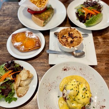Madame Matisse - Our ambitious spread of food - Cafes Near Me - Santa Fe, New Mexico