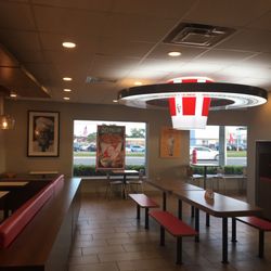 KFC - Inside dining area