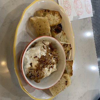 Milkhouse - Shallot Dip with bread ~Delicious! - American Near Me - Orlando, Florida