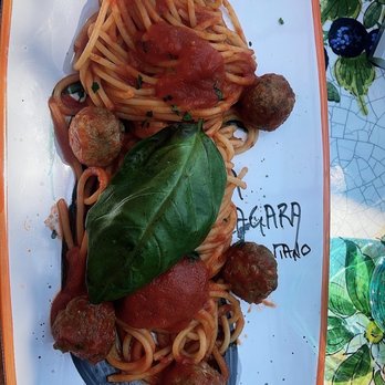 La Zagara - Spaghetti and meatballs - Cafes Near Me - Positano, SA La Zagara - Spaghetti and meatballs - Cafes Near Me - Positano, SA
