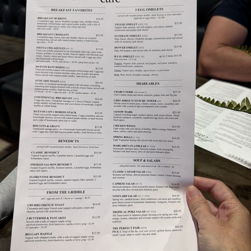 Lorimar Cafe - Menu - Breakfast & Brunch Near Me - Temecula, California