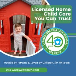 Wee Watch Licensed Home Child Care - Licensed Home Child Care Spaces in Ontario.