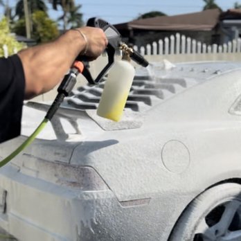 ShineOn Car Detailing - Car foam down process - Auto Detailing Near Me ShineOn Car Detailing - Car foam down process - Auto Detailing Near Me