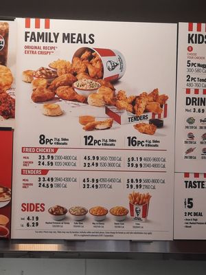 Menu photo 2 KFC Sacramento, CA Menu photo 2 KFC Sacramento, CA