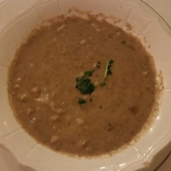 Lynn's Bistro - Soup of the day: Mushroom and Barley - $8. - French Near Me - Kirkland, Washington