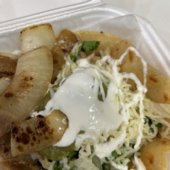 Jarritos Restaurant - Takeout: Carne Asada super taco.  Tender juicy steak and delicious. - Tacos Near Me - Fairfield, California