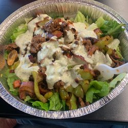 Burnt Lemon Grill - Steak fajita salad
