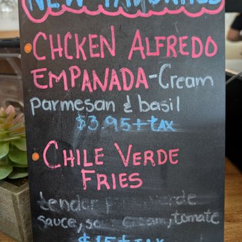 Lord Empanada - menu as of 03/2026 - Argentine Near Me - Monrovia, California