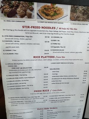 Menu photo 3 Simply Pho & Grill Tampa, FL