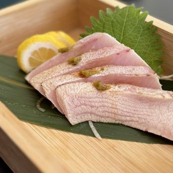 Sushi Tani - Aburi Hamachi Toro (4 pc-$18) - Sushi Bars Near Me - Cupertino, California