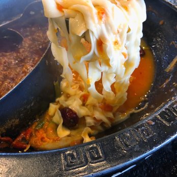 So Hot Hotpot - Loved the hand pulled noodles. Add those to the pot last to absorb all the flavors - Hot Pot Near Me - Cary, North Carolina So Hot Hotpot - Loved the hand pulled noodles. Add those to the pot last to absorb all the flavors - Hot Pot Near Me - Cary, North Carolina