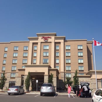 Hampton Inn by Hilton Brampton Toronto - View from the parking lot! - Hotels Near Me - Brampton, Ontario