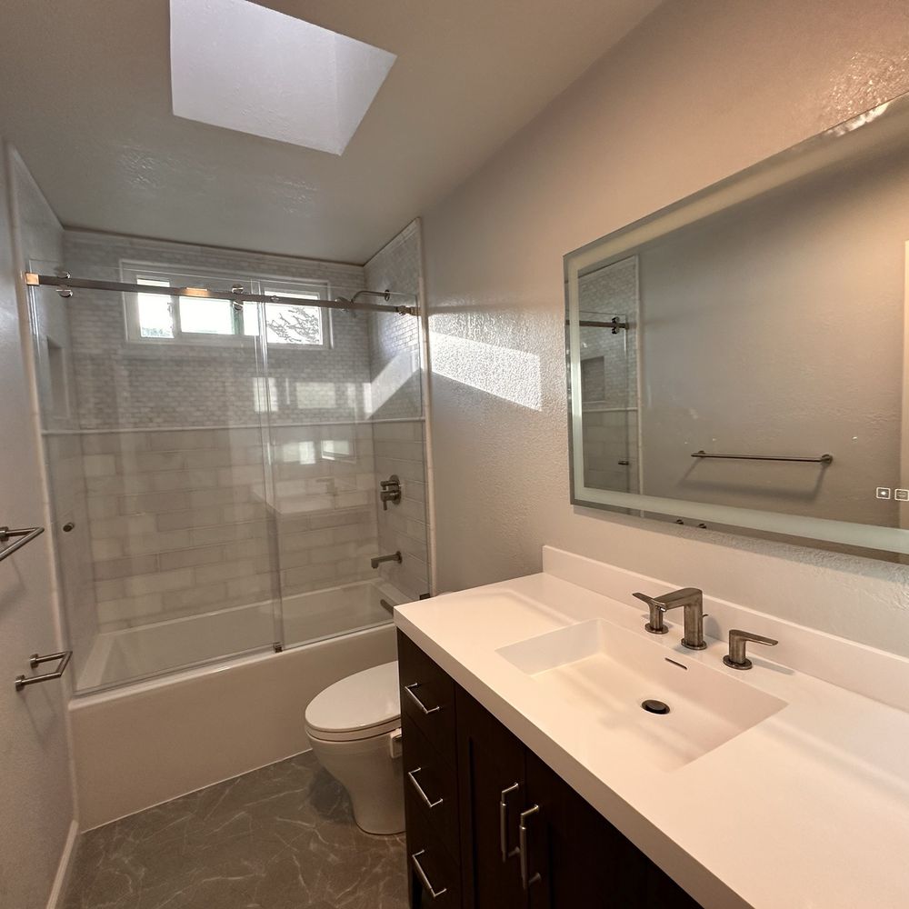 New shower doors that look great and were installed perfectly!