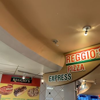 Reggio's Pizza Express - a sign for reggio's pizza express - Hot Dogs Near Me - Chicago, Illinois Reggio's Pizza Express - a sign for reggio's pizza express - Hot Dogs Near Me - Chicago, Illinois