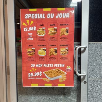 Madame Poulet - Menu - Fast Food Near Me - Montreal, Quebec