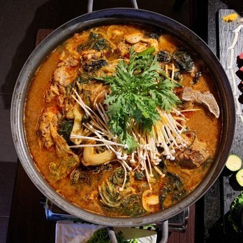 Sakura - Gamjang pork bone soup - Korean Near Me - Burnaby, British Columbia Sakura - Gamjang pork bone soup - Korean Near Me - Burnaby, British Columbia