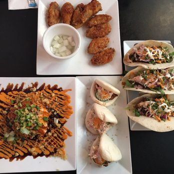Bonchon South West Las Vegas - Bonchon chicken, bulgolgi tacos, pork buns, and salmon avocado ball! - Chicken Wings Near Me - Las Vegas, Nevada Bonchon South West Las Vegas - Bonchon chicken, bulgolgi tacos, pork buns, and salmon avocado ball! - Chicken Wings Near Me - Las Vegas, Nevada